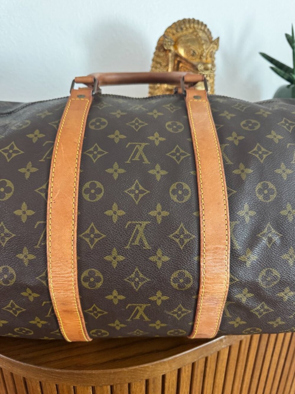 Louis Vuitton Monogram Keepall 50 Travel Duffel – Brown (c. 1978–1985) - Picture 7 of 14